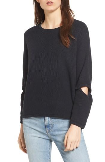 Women's Current/elliott The Easy Cutout Knit Pullover
