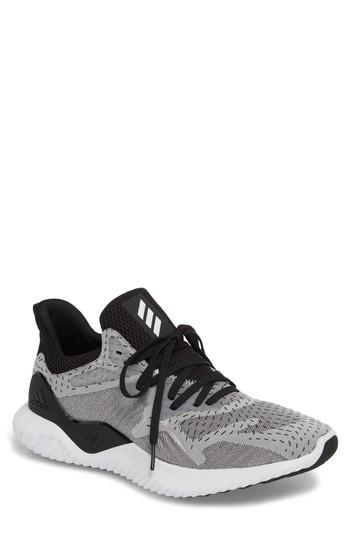 Men's Adidas Alphabounce Beyond Knit Running Shoe M - Black