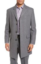 Men's Hart Schaffner Marx Maitland Modern Fit Wool Blend Overcoat