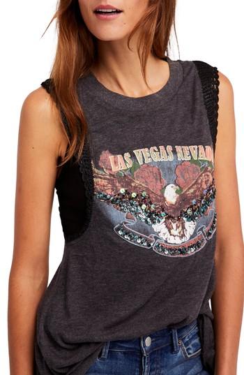 Women's Free People Sundown Tank - Black