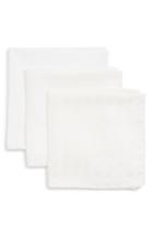 Men's The Tie Bar 3-pack Pocket Squares, Size - White