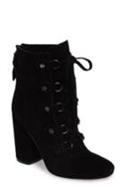 Women's Splendid Rosa Lace-up Bootie M - Black