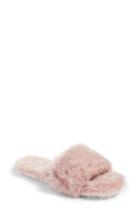 Women's Joshua Sanders Faux Fur Slide Sandal .5us / 35eu - Pink