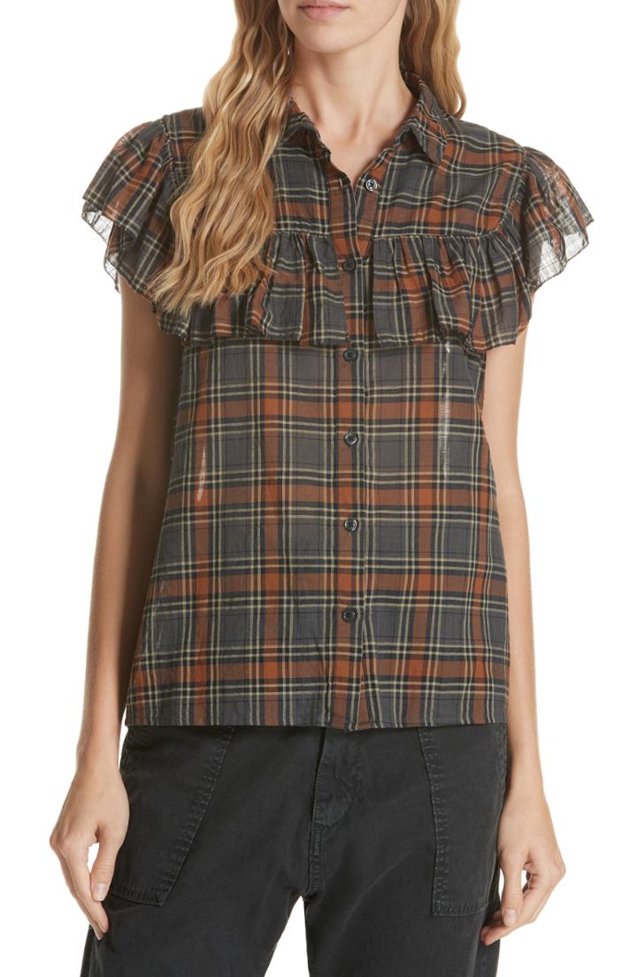 Women's Vince Camuto Crepe Wrap Blouse