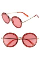 Women's Bp. 59mm Round Sunglasses - Pink