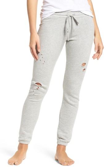 Women's Michael Lauren Destroyed Jogger Pants