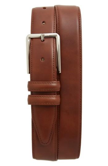 Men's Nordstrom Men's Shop Mercer Leather Belt - Cognac