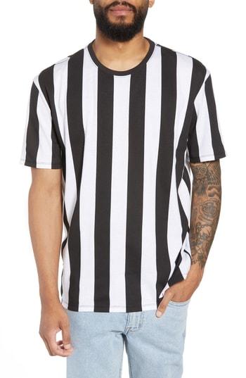 Men's The Rail Patterned Longline T-shirt, Size - White