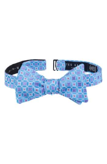 Men's Ted Baker London Park Lane Geometric Silk Bow Tie