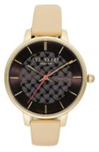Women's Ted Baker London Kate Leather Strap Watch, 38mm