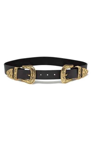 Women's B-low The Belt 'bri Bri' Waist Belt - Black/gold