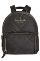 Kate Spade New York Watson Lane - Quilted Small Hartley Nylon Backpack - Black