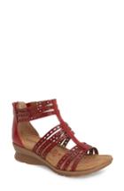 Women's Comfortiva Kaelin Wedge Sandal W - Red