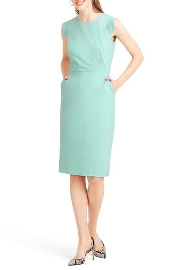 Women's J.crew Resume Dress - Blue