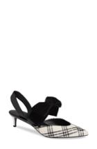 Women's Self-portrait Cara Slingback Pump Us / 36eu - White