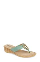 Women's Bella Vita Lou Sandal N - Green
