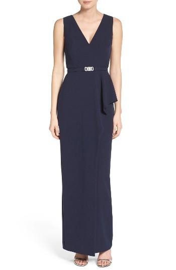 Women's Vince Camuto Crepe Gown