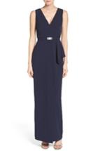Women's Vince Camuto Crepe Gown