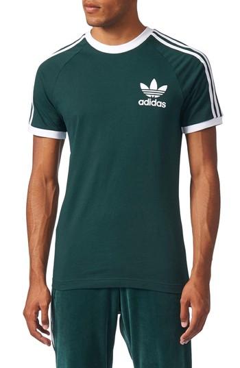Men's Adidas Logo T-shirt - Green