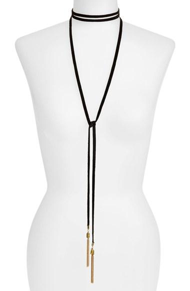 Women's Vanessa Mooney 'demi' Bolo Wrap Necklace