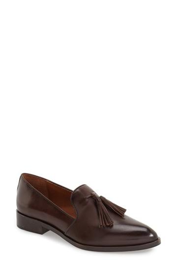 Women's Frye 'erica' Venetian Loafer .5 M - Brown