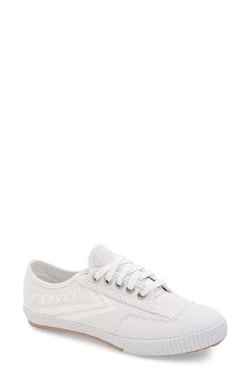 Women's Feiyue. 'fe Lo Plain' Canvas Sneaker M - White