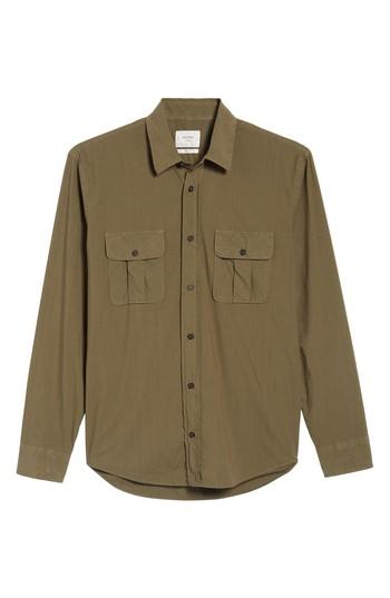 Men's Billy Reid Brantley Slim Fit Sport Shirt - Green