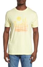 Men's Rvca Desert Sunrise Graphic T-shirt - Yellow