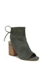 Women's Sarto By Franco Sarto Fenwick Peep Toe Bootie .5 M - Green