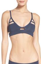 Women's Tavik 'jessi' Cutout Triangle Bikini Top - Blue