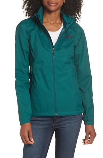 Women's The North Face Resolve Plus Waterproof Jacket - Green
