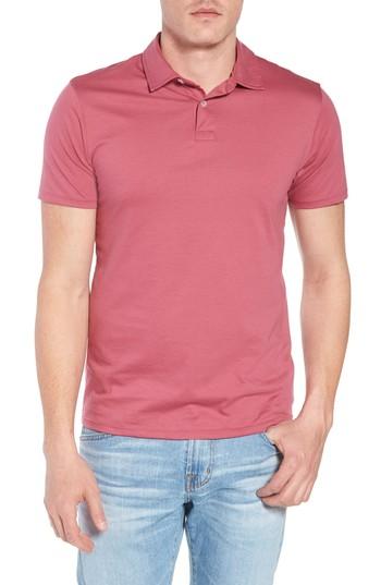 Men's Bonobos Refined Jersey Polo - Pink