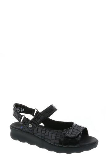 Women's Wolky Pichu Quarter Strap Sandal -10.5us / 42eu - Black