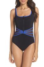 Women's Profile By Gottex Grand Prix One-piece Swimsuit