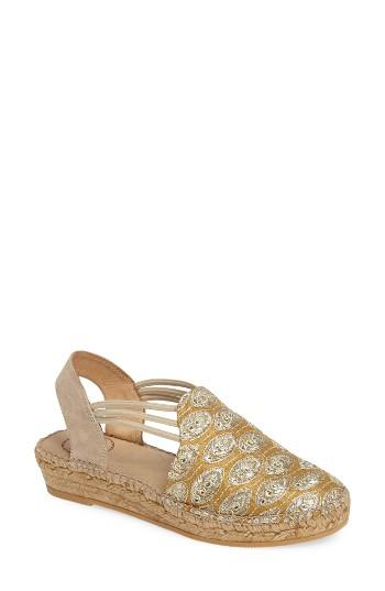 Women's Toni Pons 'noa' Espadrille Sandal Eu - Yellow