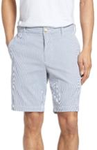 Men's Southern Tide Isle Of Palm Stripe Shorts - Blue