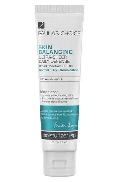 Paula's Choice Skin Balancing Ultra-sheer Daily Defense Spf 30