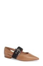 Women's Linea Paolo Naomi Mary Jane Flat M - Beige