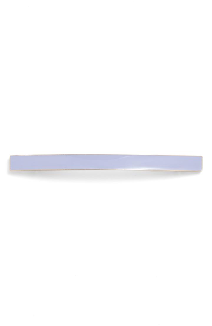 L. Erickson 'atelier' Enamel Barrette, Size - Purple