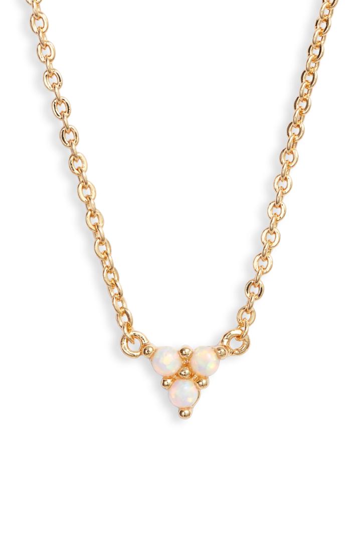 Women's Five And Two Lyric Dainty Pendant Necklace