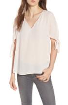 Women's Chelsea28 Tie Sleeve Top, Size - Pink