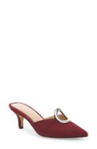 Women's Athena Alexander Pointy Toe Mule M - Burgundy