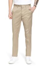 Men's Nordstrom Men's Shop Slim Fit Non-iron Chinos X 32 - Brown