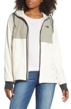 Women's The North Face Mountain Insulated Zip Hooded Jacket - Grey