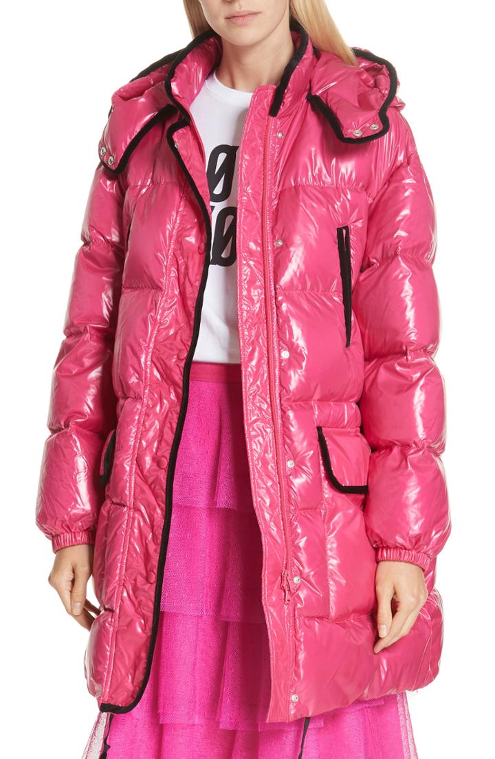 Women's Red Valentino Puffer Coat Us / 38 It - Pink