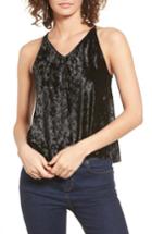 Women's Ten Sixty Sherman Oil Washed Velvet Tank - Black