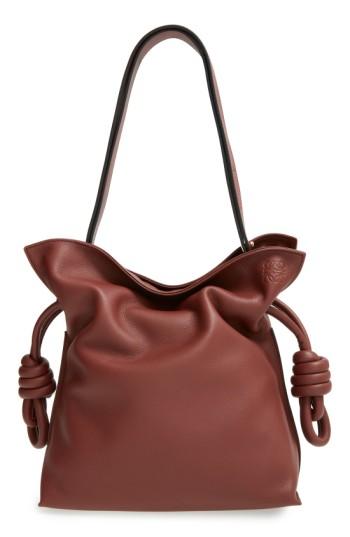 Loewe 'small Flamenco Knot' Calfskin Leather Bag -