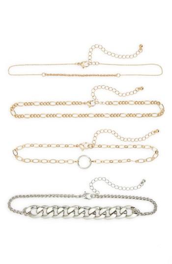 Women's Bp. 4-pack Mixed Metal Chokers