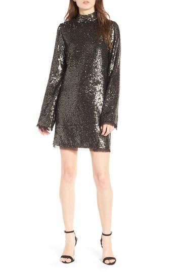 Women's Kendall + Kylie Sequin Shift Dress