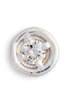 Women's Kismet By Milka Tiny Bezel Diamond Studs Earrings